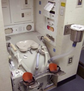 toilettes de l'ISS