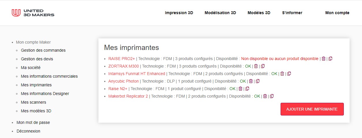 imprimante 3D