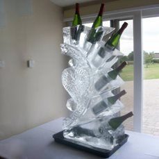 objet evenementiel sculpture glace boissons impression 3D