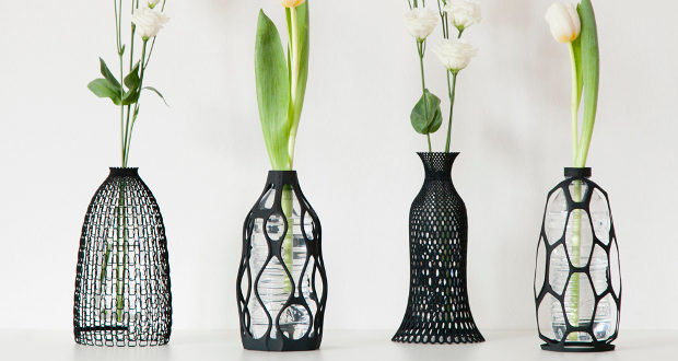 vase impression 3D transparent